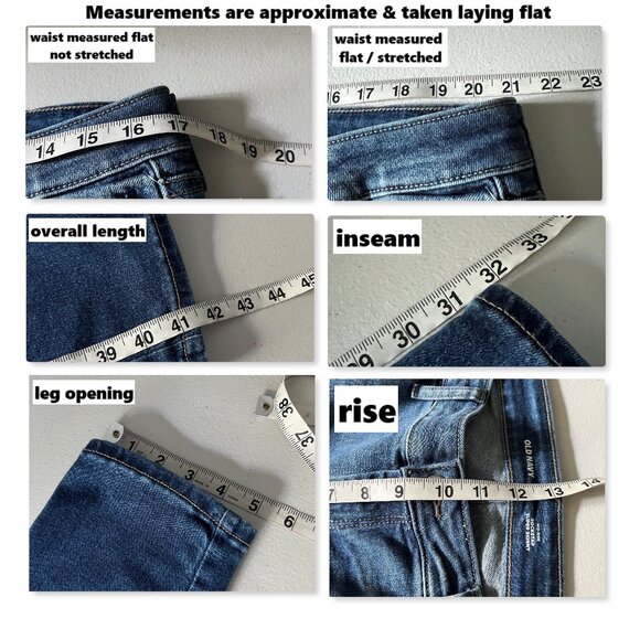 Old Navy Rockstar Super-Skinny Jeans Sz 14T (tall) NWT - Picture 7 of 7